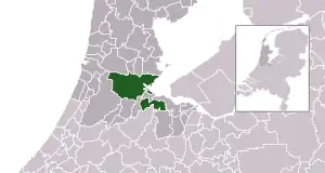 Местонахождение Амстердама