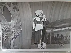 "Актер Илизир (Илюша) Абрамов. Горско-еврейский театр. Дербент, СССР. 1980 г."