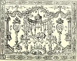 Проект панно. Офорт