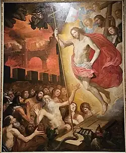 Aнастасис (Воскресение), или Христос в лимбе. 1626. Холст, масло. Национальный музее старого искусства, Лиссабон