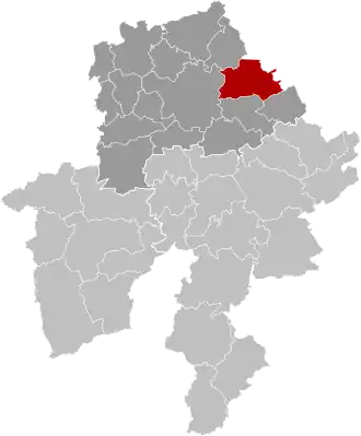 Анден на карте