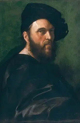 Рафаэль. Андреа Наваджеро и Агостино Беаццано, фрагмент