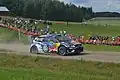 Volkswagen Polo R WRC на ралли в Финляндии