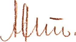 Изображение автографа
