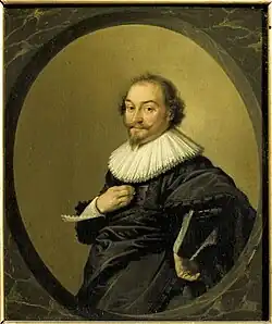 Портрет Андриса Хуфтмана. Ок. 1633. Дерево, масло. Музей Конде, Шантийи