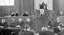 Андрия Артукович на трибуне