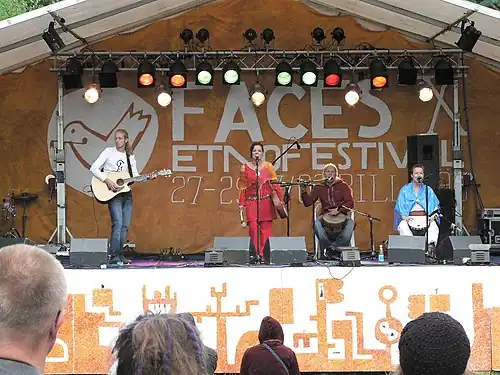 Angelit на Десятом международном этнофестивале FACES (Финляндия, июль 2007)