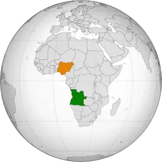 Нигерия и Ангола