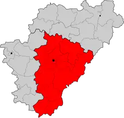 Ангулем на карте