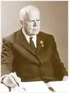 Герой Соцтруда академик С. В. Аничков