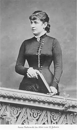 Анна Наговски. 1882