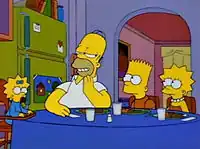 Гомер рассказывает о ранних событиях