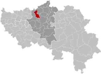 Расположение муниципалитета на карте провинции