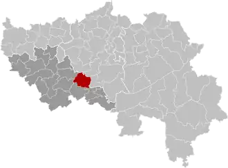 Расположение муниципалитета на карте провинции