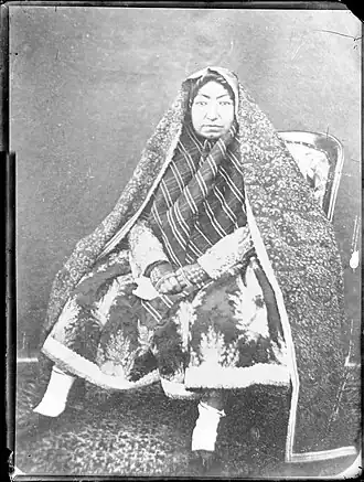 "Malek Jahan Khanom, Mahd-e Olia", wife and mother of Qajar rulers
