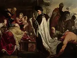 Поклонение волхвов. Холст, масло. Музей изящных искусств, Хьюстон, Техас