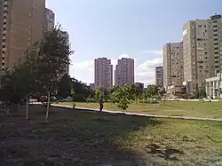 Жилые дома между проспектами Василя Порика и Георгия Гонгадзе