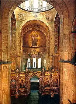 Оранта в конхе апсиды Софийского собора в Киеве