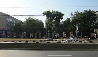 Вид на Сад Аквариум с Садового кольца