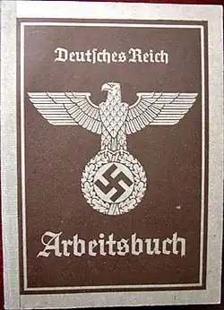 Общая трудовая книжка.Третий рейх, 1935–1945.