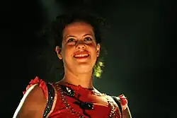 Реджин Шассан на сцене рок-фестиваля Eurockéennes, Бельфор, Франция, 2007