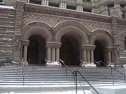 Вход в Старую Ратушу Торонто. 1889. Архитектор Э. Дж. Леннокс