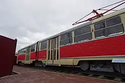 Трамвай Tatra K2 «с гармошкой»