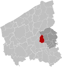 Расположение муниципалитета на карте провинции