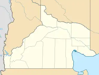 Хенераль-Рока на карте