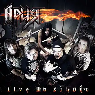 Обложка альбома Арии «Live in Studio» (2012)