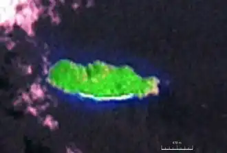 Спутниковый снимок острова Арид