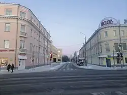 Вид улицы от Троицкого проспекта