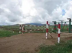 Пограничное ограждение у Ани