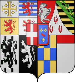 Герб Кариньянской ветви Савойской династии