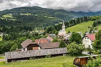 Въезд в город