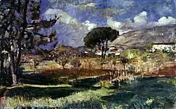 Пейзаж. Ок. 1920. Фонд Карипло