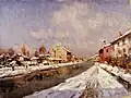 Naviglio d'inverno (ит.), около 1940 года