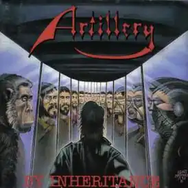Обложка альбома Artillery «By Inheritance» (1990)