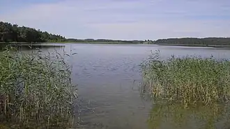 Вид на озеро Асалнай летом 2011 года