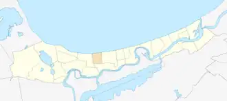 Асари на карте Юрмалы