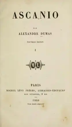 Титульный лист издания 1860 года (издательство Michel Lévy frères[фр.], Париж)