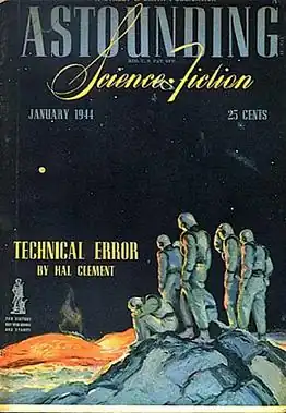 Обложка журнала «Astounding Science Fiction», январь 1944 года