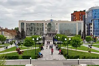 Администрация Ленинского района на улице Академика Королёва, 26