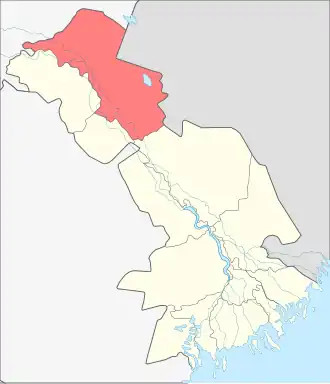 Ахтубинский район на карте