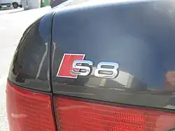 Логотип Audi S8