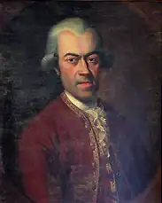 Август Людвиг Шлёцер. Анонимный портрет (1779)