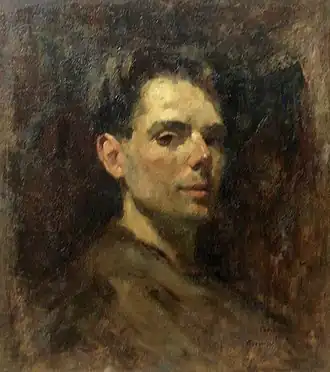 Автопортрет, 1921 год