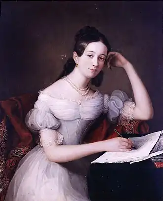 Портрет сестры, Авроры Терезы Роткирх.