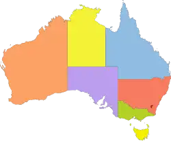 Административно-территориальное деление Австралии