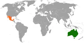 Мексика и Австралия